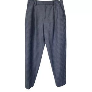 Banana Republic High Rise Ankle Tapered Women's Blue Chambray Ankle Pants Size 6